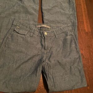 Joes Jeans Beautiful Like New Chambray Blue Pants Size 25